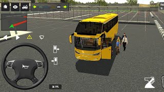 Euro Bus Driving Game Public Transportation 2024 -  Indonesia Bus Simulator Android Gameplay #1674 screenshot 5