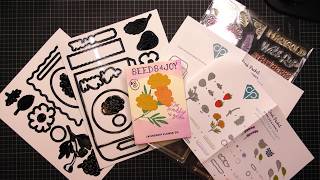 Diamond Press Seed Packet Stamps Dies & Stencils Review Tutorial!