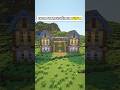 Minecraft Casa de Sobrevivência Dupla🏡Download na Bio #shorts #minecraft #minecraftbuilding