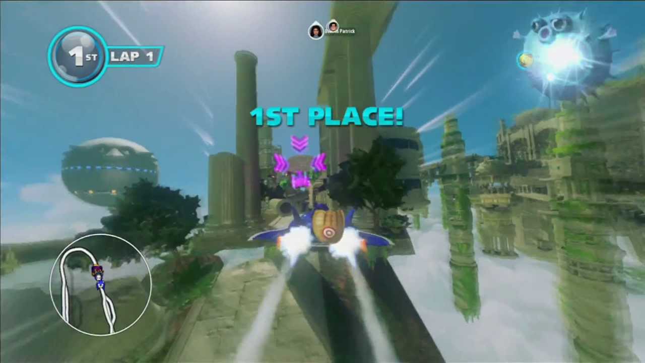 Sonic & All Stars Racing Transformed: Sanctuary Falls [1080 HD]