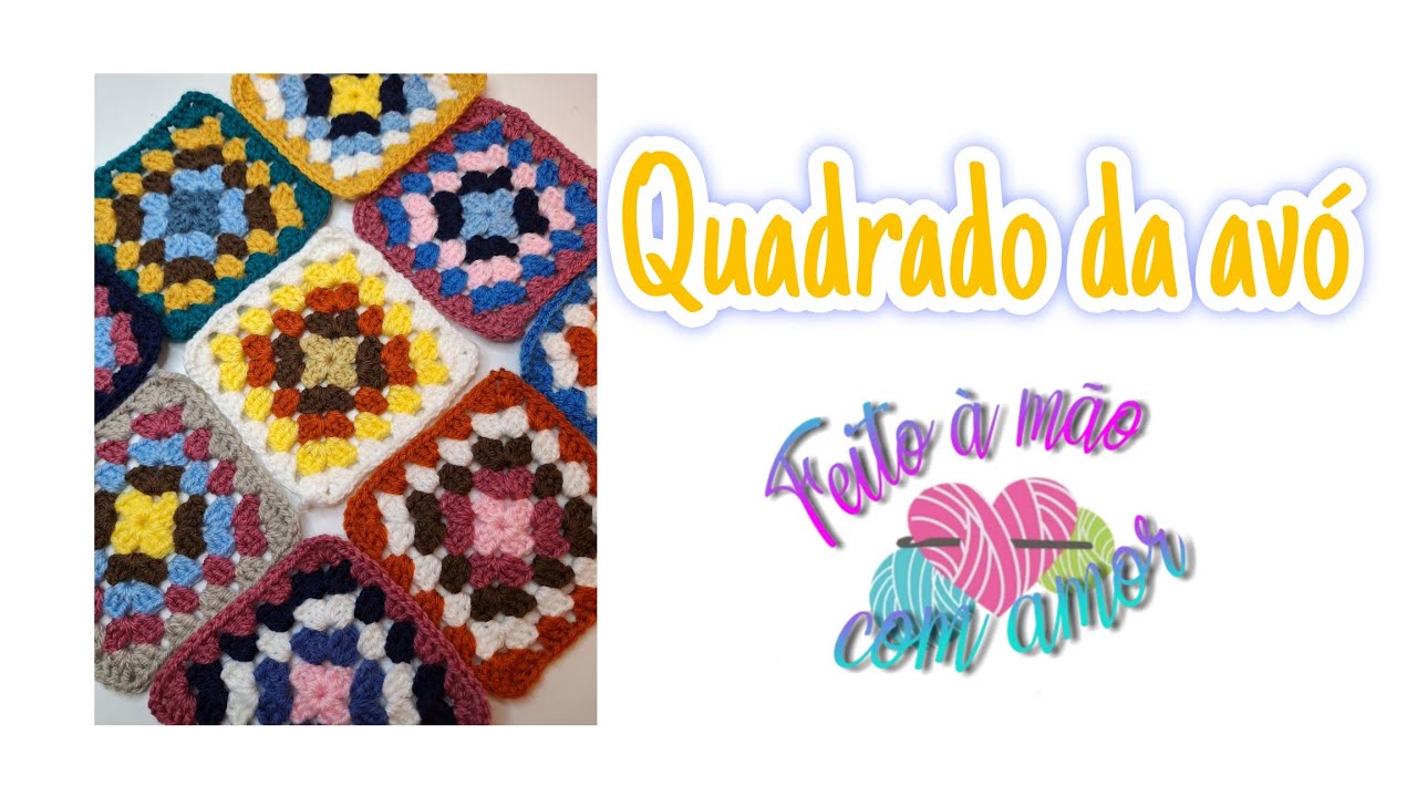 Quadrados da avó,  squares.