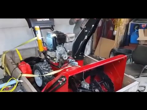 Craftsman Snowblower Repair - YouTube