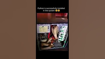 Pathon Installed successfully  #programmerlife #shorts