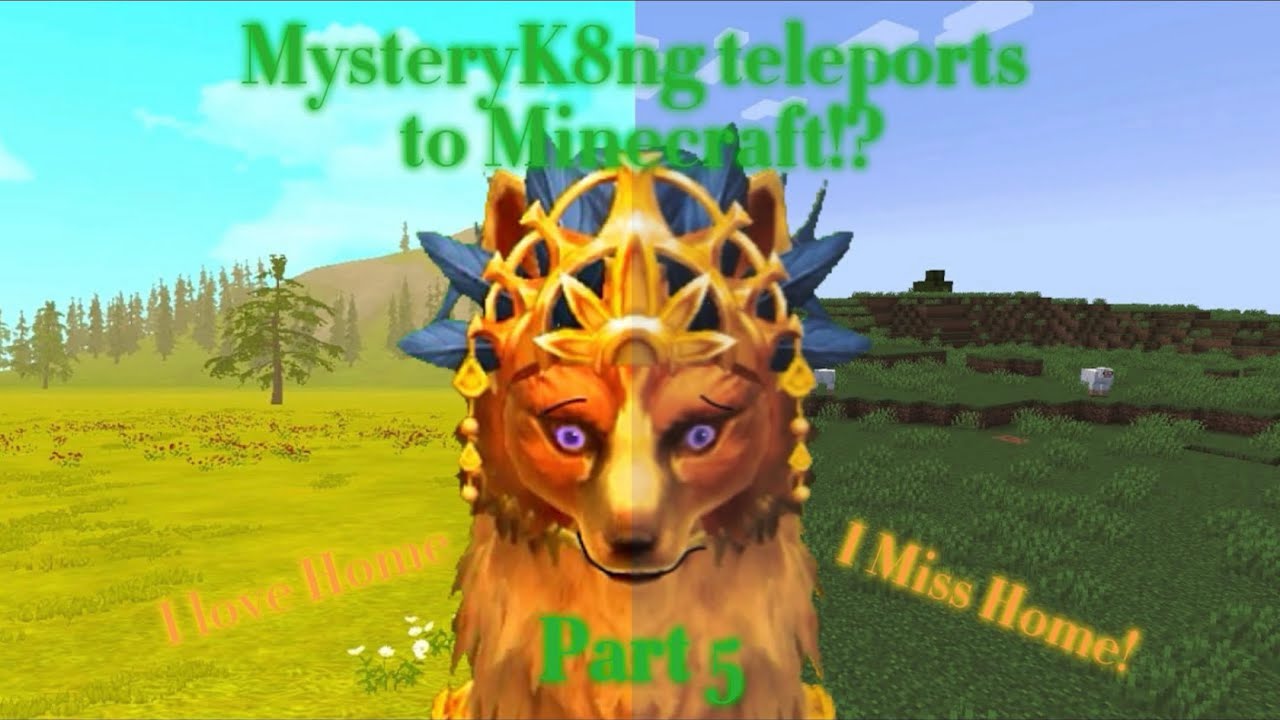 MysteryK8ng Teleports To MineCraft!? (Part 5)