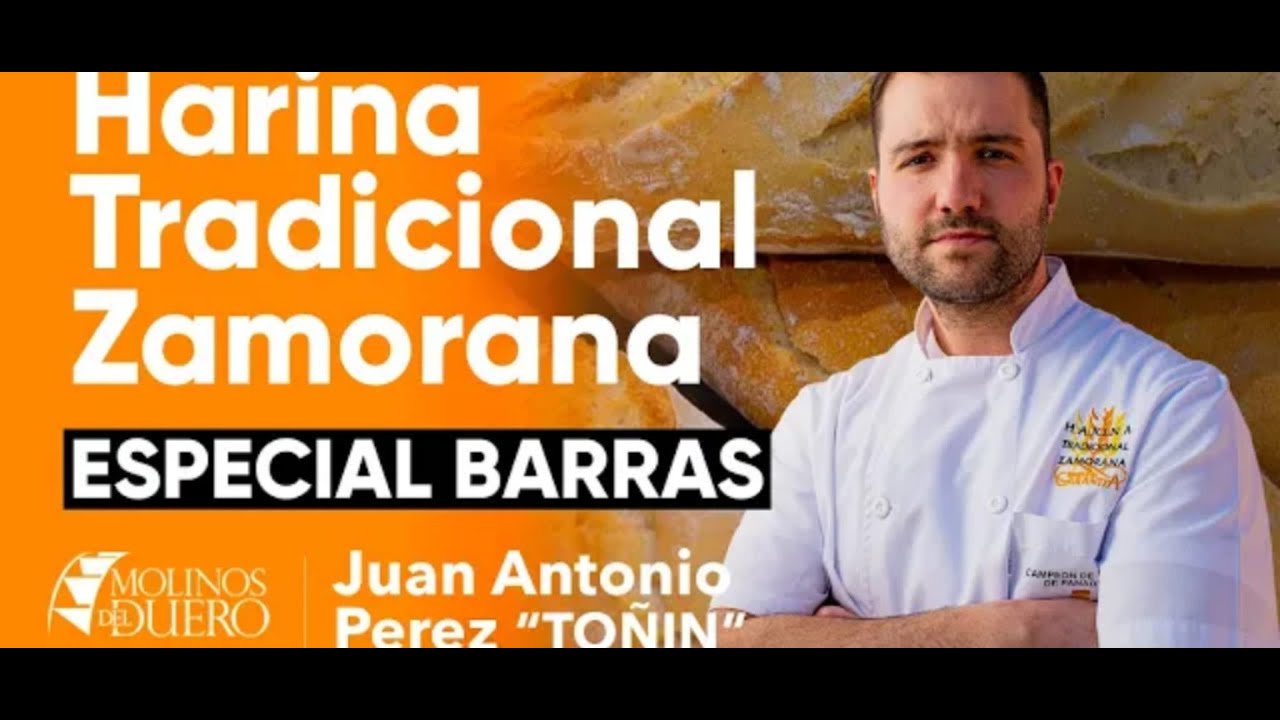 Receta de Barra artesana 🥖 con Toñin Pérez   Campeón de panaderia artesana de España 2017