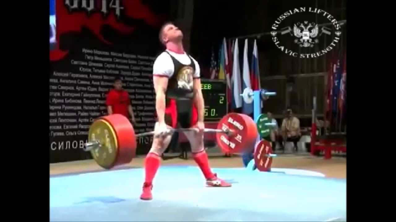 Konstantin Pozdeev Deadlift 405 at 103.5 kgs - 893 at 228 lbs