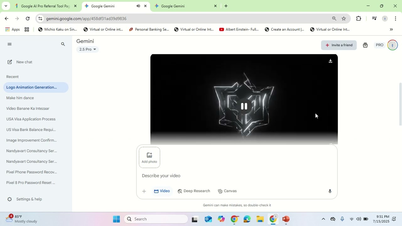 Google Gemini VEO 3 image to video using Gemini Veo 3 ai 