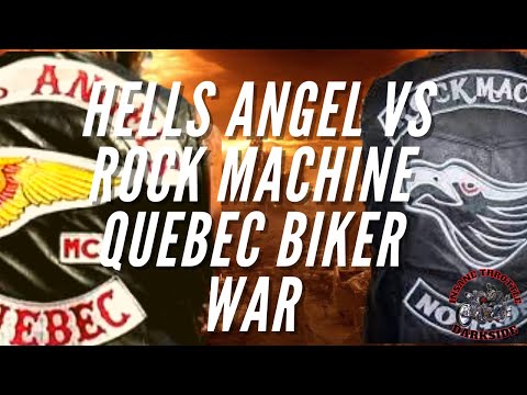 Hells Angel VS Rock Machine Biker War