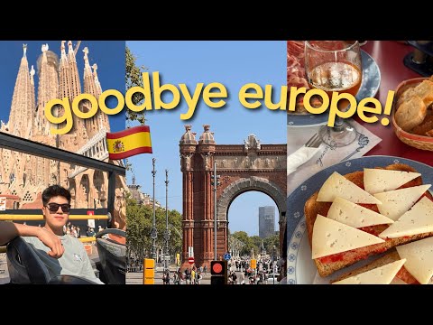 VLOG: LAST DAYS IN EUROPE! 🍷✈️