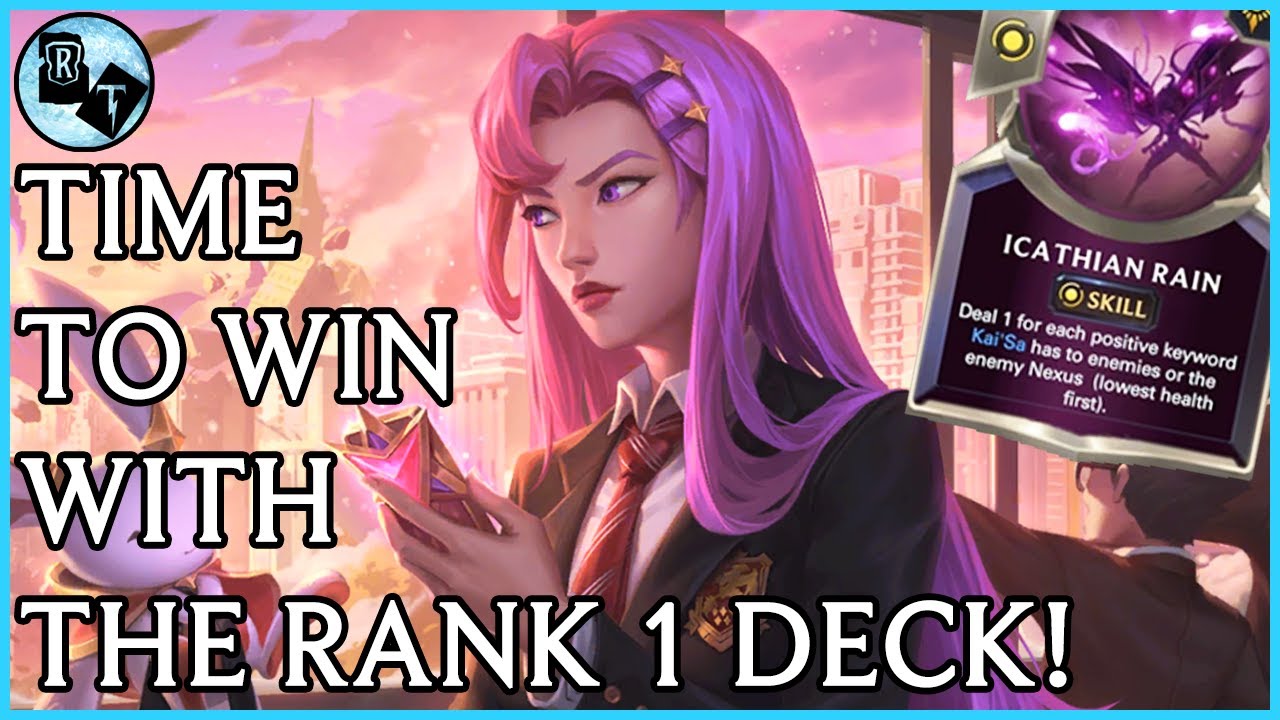Trying out the Rank 1 Mono Kai'sa Demacia Deck | Legends of Runeterra Gameplay