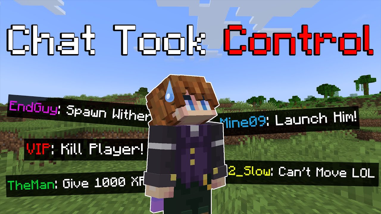 Minecraft BUT Chat Controls EVERYTHING