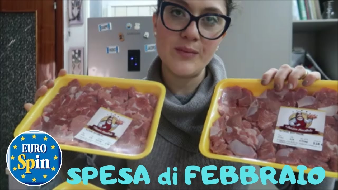 SPESA MENSILE di FEBBRAIO EUROSPIN