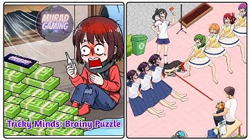 Tricky Minds Brainy Puzzle Level 88: Help The Blue Team Win The Tug Of War !Gameplay Solution