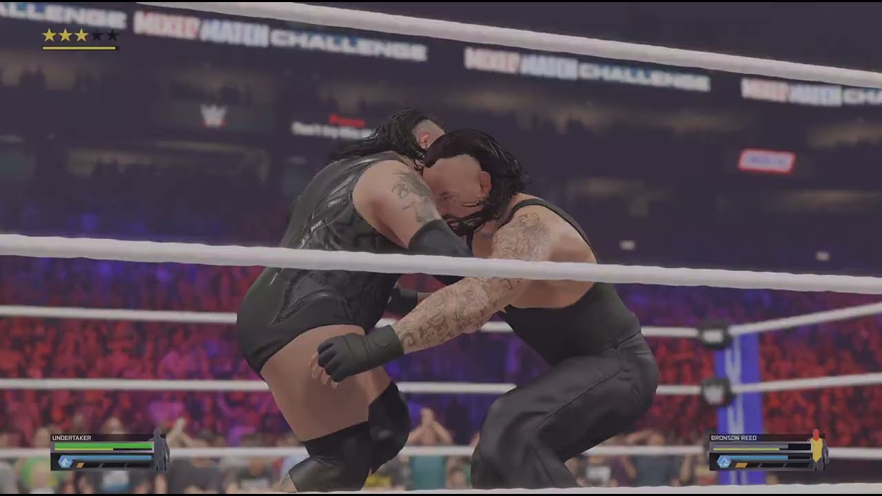 The Undertaker vs Bronson Reed Casket Match WWE