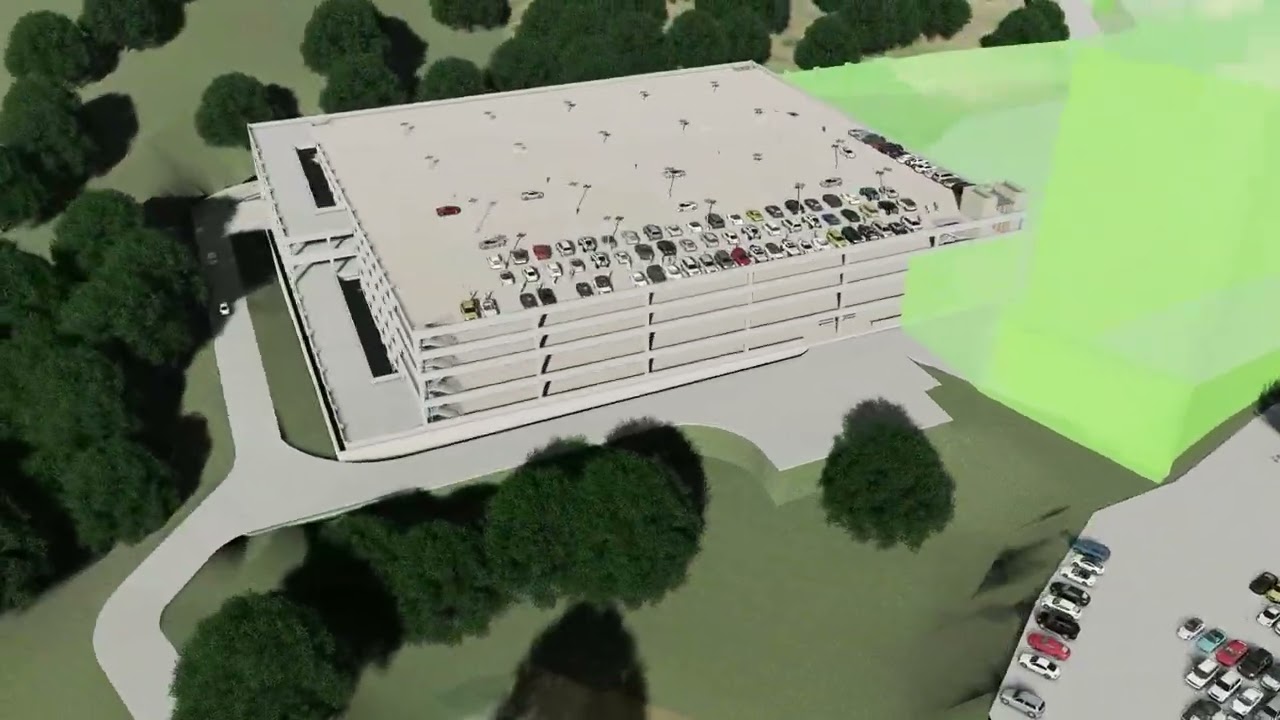 Table Mountain, A drone simulation using Lumion.