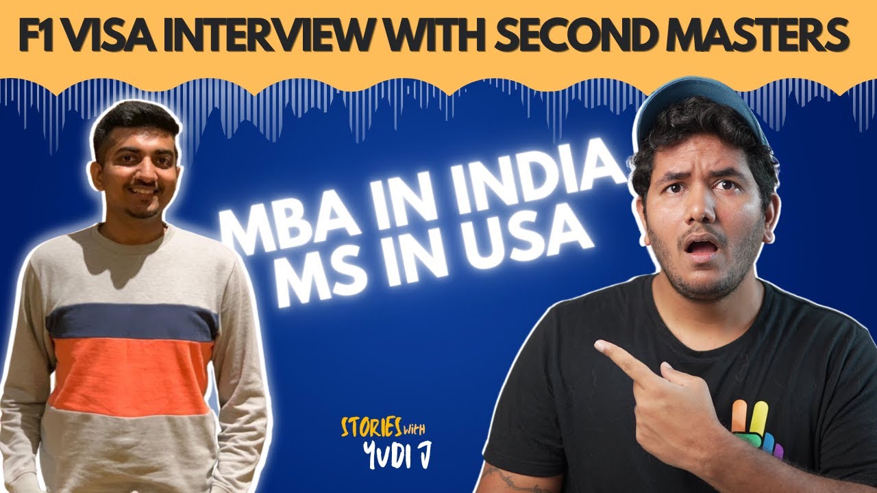 F1 Visa Experience For Second Masters After MBA | Duke University |Yudi J | Ronak
