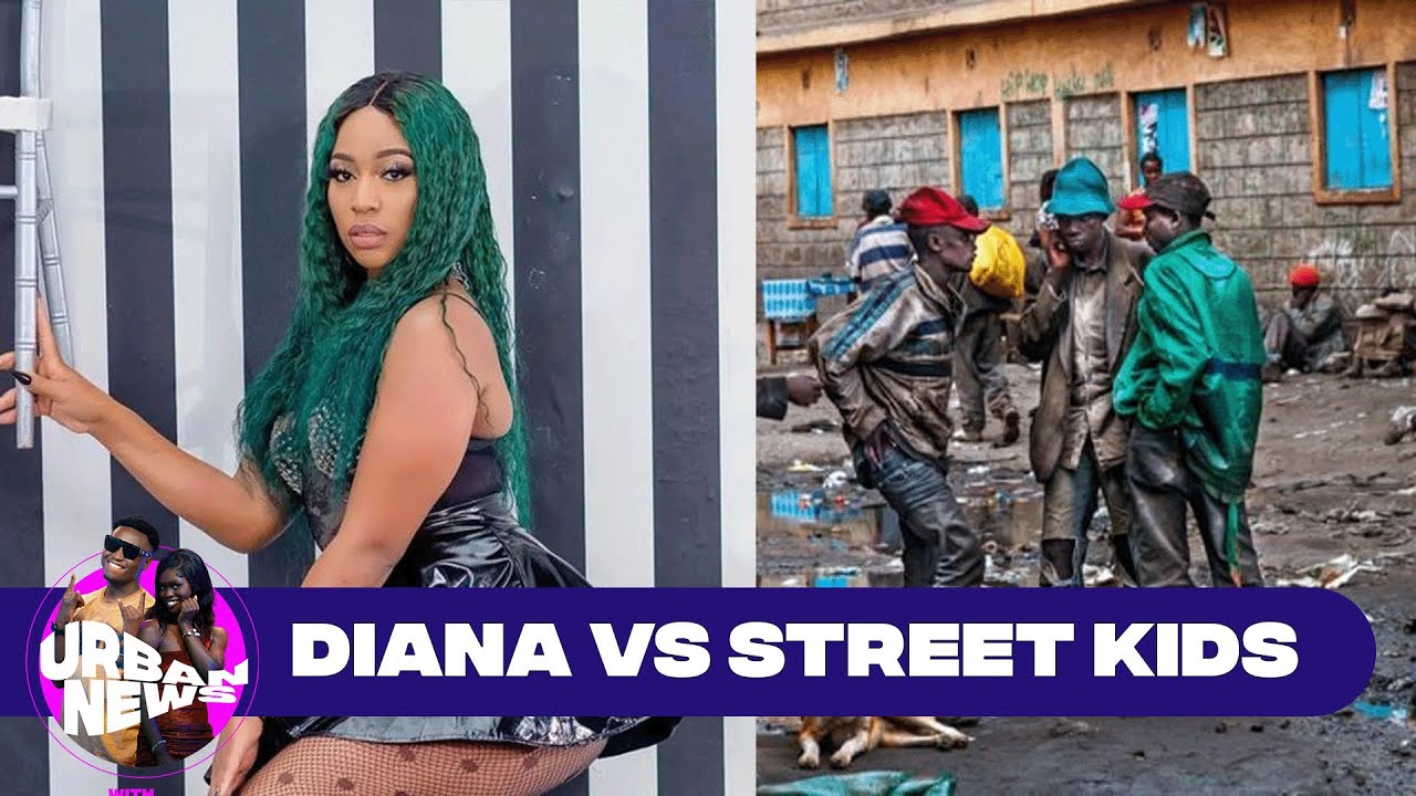 Diana Bahati Gets Harrased by Street Kids in Nairobi - Urban News with Eugine Micah & Lucy Ogunde
