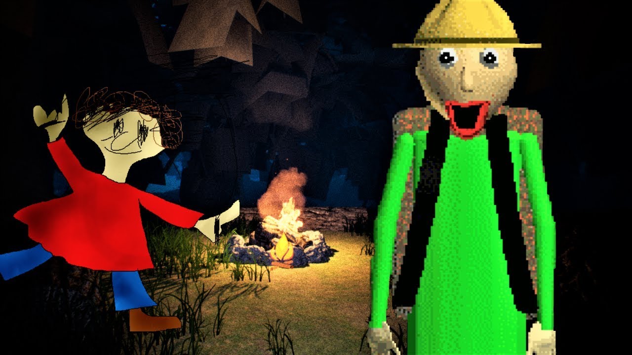 Baldi in a little bit of everything. Baldi Basics Camping. Baldi's Unreal Basics (3d). Baldi's Basics Camping. Baldi's - field trip: Camping.