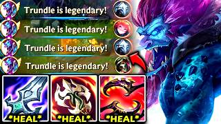 TRUNDLE TOP BUT I 1V5 WITH 250% LIFESTEAL! (THIS IS UNFAIR) - 2026 Trundle TOP Gameplay Guide