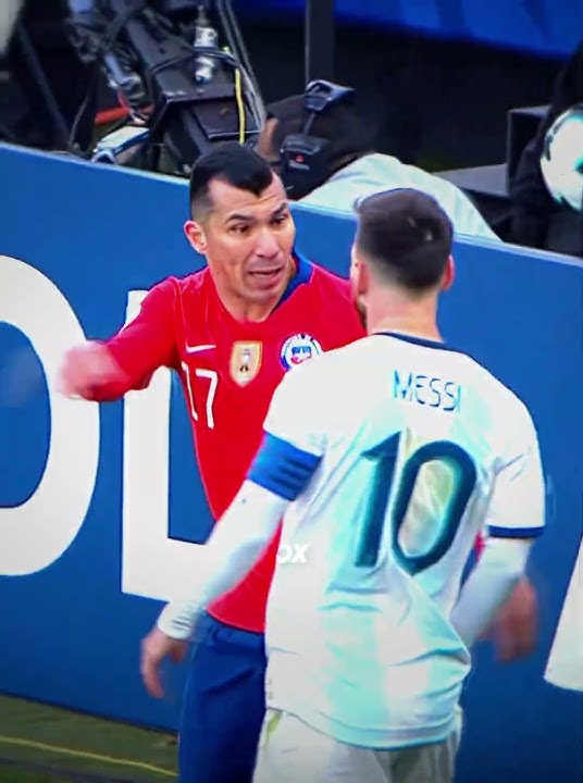 Don't Touch Messi in Front Of De Paul ☠️🔥 #argentina #chile #copaamerica #depaul  #trending #messi