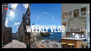Weekly vlog: Coffee crawl, luke's lobster pier, portland me!