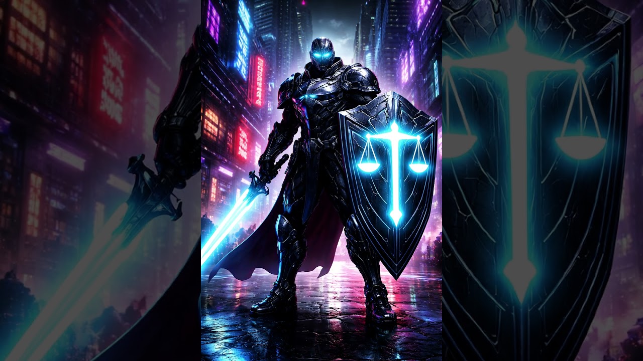 Cyberpaladin – Call of the Light | Dark Cyberpunk Synthwave Anthem