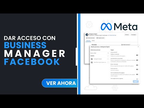 Como dar acceso a nuestra página y administrador de anuncios con business manager #facebook