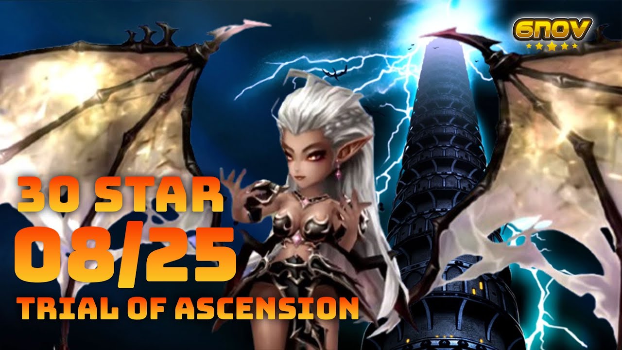 TOA Hell July 2025 | 30 Stars Clear By KKaming | Summoners War | SiXnov