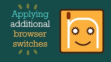 Apply additional browser command line switches | #nRoBo #testautomationframework