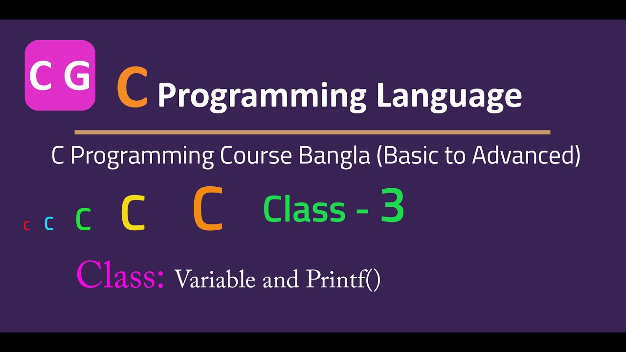 C Programming language Part [#3] - YouTube