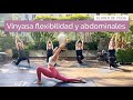 Vinyasa Yoga para ganar flexibilidad y abdominales