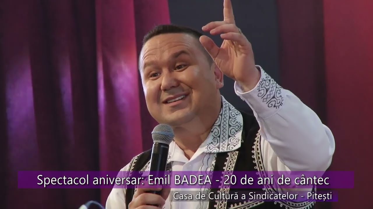 SPECTACOL ANIVERSAR -  EMIL BADEA - 20 DE ANI DE CANTEC -  PITESTI - Partea 1