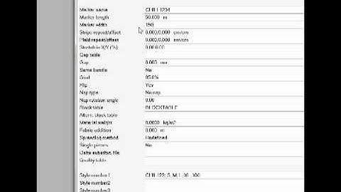 Pattern design, pattern cutting CAD software, fabric cutting machine, lay planning and grading.mpg
