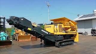 #Komatsu BM545S 1A Самоходный вибрационный грохот Просеивающая машина
