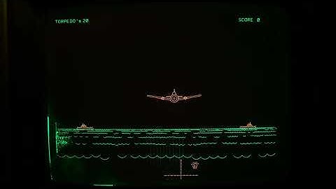 #6 SEA DOG --- Tektronix 4054 Option 30 Games