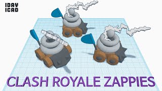 [1DAY_1CAD] CLASH ROYALE ZAPPIES (Tinkercad : Know-how / Style / Education)