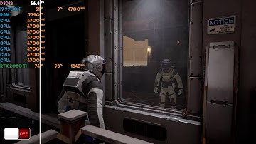 Deliver Us The Moon DLSS 2.0 on vs off – 2080 Ti / 9900K / 1440p