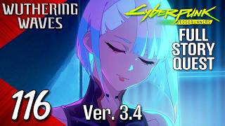Wuthering Waves Walkthrough part 116 ~Ver 3.4~  Full Cyberpunk: Edgerunners Quest (Japanese Voices)
