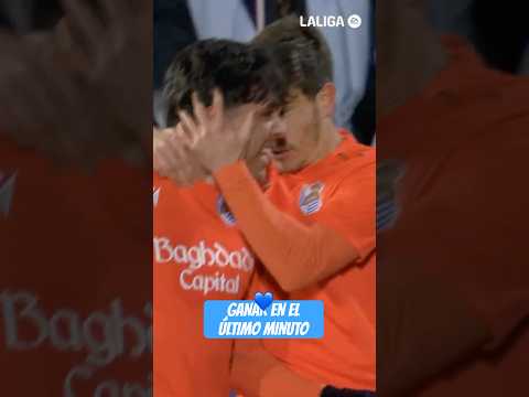 💙 La sensación de ganar en el último minuto... #LaLigaHighlights
