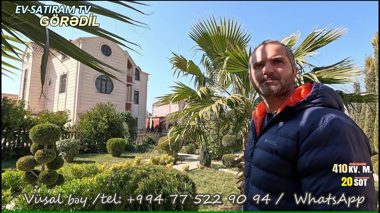 🌟Ev Sahibinin Oğlu Danışır! 🏡Bu Möhtəşəm Bağ Evinin Endirimli Qiymətini Açıqlayır! 🏡 / EV SATIRAM TV