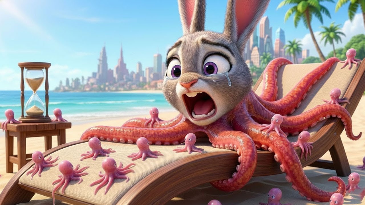 OMG! Judy’s Unexpected New Life as an Octopus! 🐙💙 | Zootopia 2