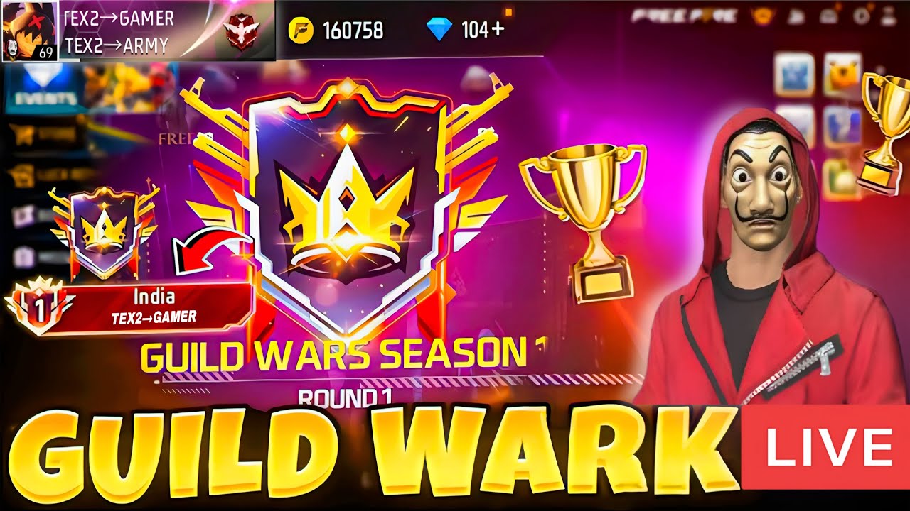 Tex2Gamer Is Live | Guild War 🫨 | 