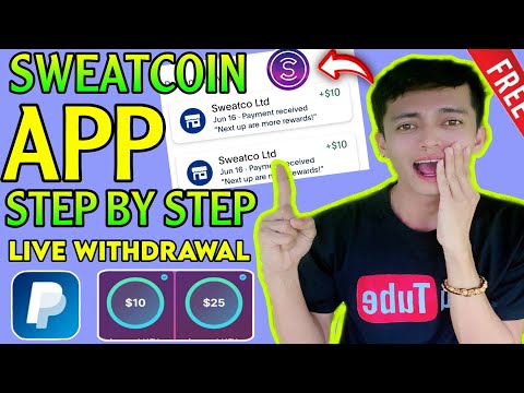 SWEATCOIN APP! PAANO MAGWITHDRAW NG EARNINGS? | PAYOUT KAHIT WALANG INVITE?