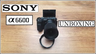 Unboxing my new Sony A6600 vlog camera with sigma lens and first impressions