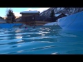 Open air swimming pool, Hotel Val d'Isere