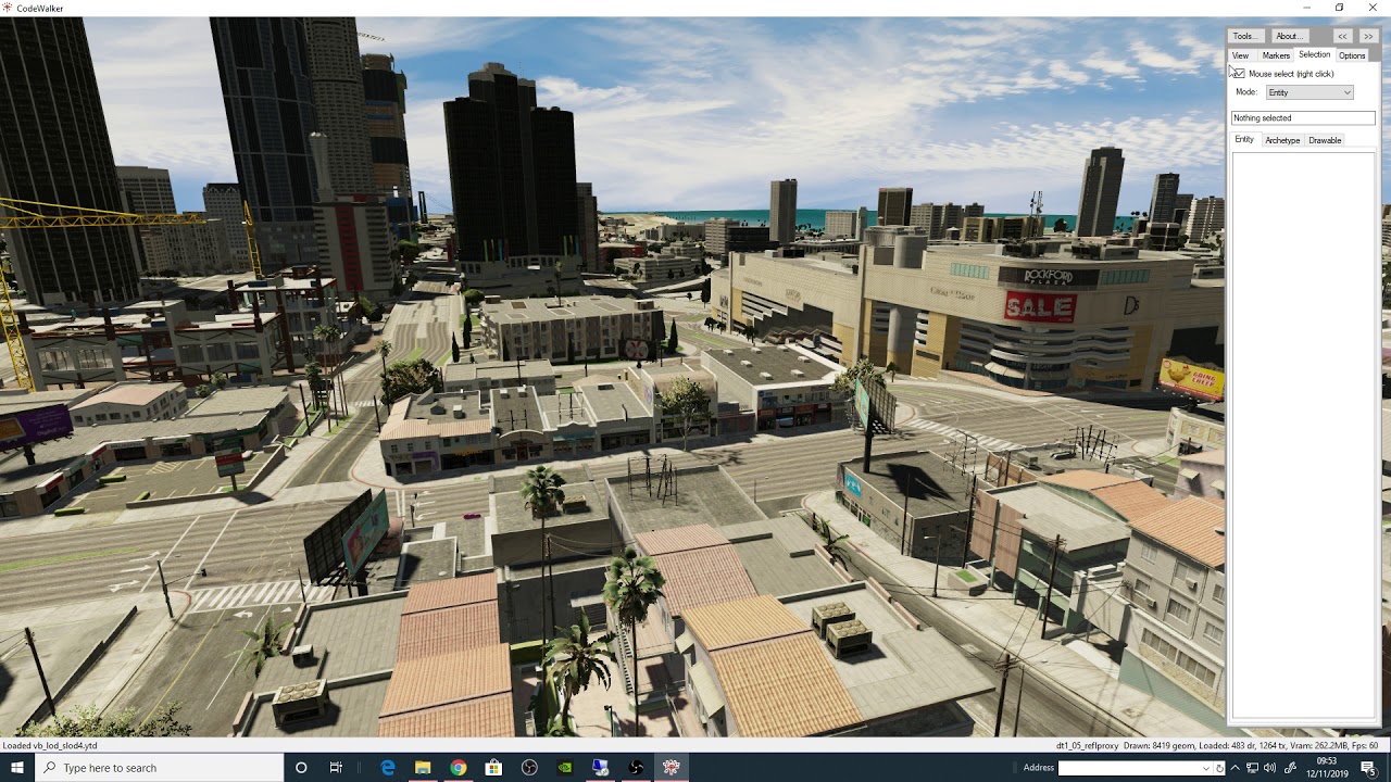 CodeWalker GTA V 3D Map + Editor 