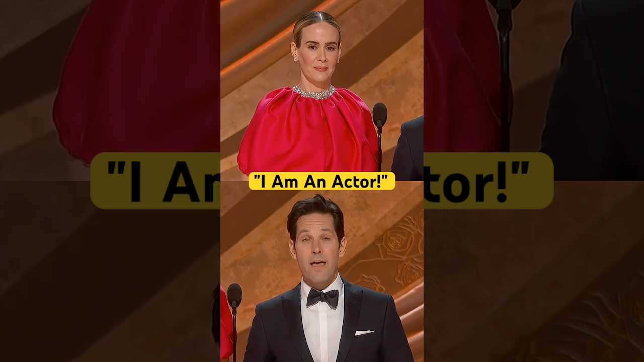 "I Am an Actor!” Paul Rudd's Hilarious One-Liner at the 91st Oscars!