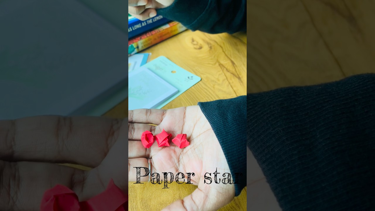 Easy paper stars 🌟 