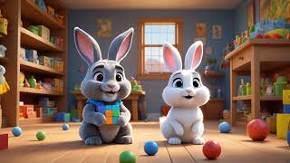 🐰 Benny the Bunny Learns to Share | A Heartwarming Story for Kids! 🌼