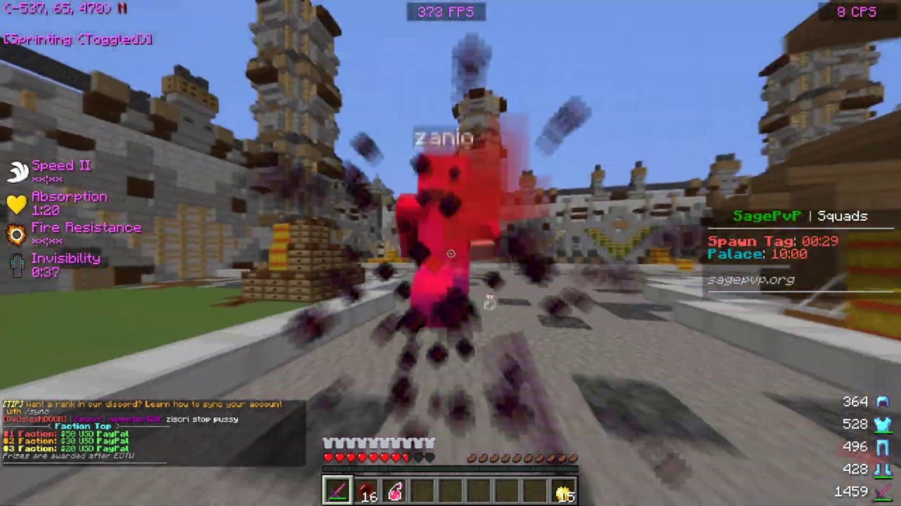 TEAMFIGHTS /w FrogSquad | Minecraft HCF